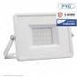 V-Tac PRO VT-30 Faro LED SMD 30W Ultrasottile Chip Samsung da Esterno Colore Bianco - SKU 403 / 404 / 405