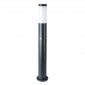 V-Tac VT-838 Lampione Portalampada da Giardino per Lampadine E27 Fissaggio a Terra e Sensore di Movimento IP44 80cm - SKU 8966