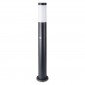 V-Tac VT-838 Lampione Portalampada da Giardino per Lampadine E27 Fissaggio a Terra e Sensore di Movimento IP44 80cm - SKU 8984
