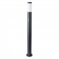 V-Tac VT-838 Lampione Portalampada da Giardino per Lampadine E27 Fissaggio a Terra e Sensore di Movimento IP44 110cm - SKU 8983