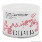 Depilia 1.5 Talco Cera Depilatoria Liposolubile per Ceretta - 1 Barattolo da 400ml