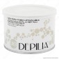 Depilia 1.18 Cocco Depilatoria Liposolubile per Ceretta - 1 Barattolo da 400ml