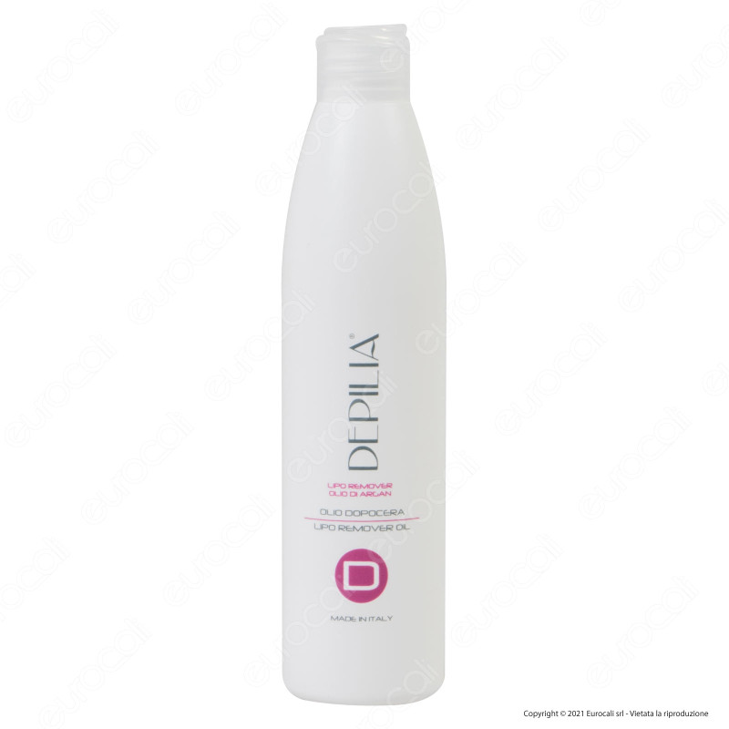 Depilia Lipo Rimover Olio Dopocera Olio di Argan - Flacone da 250ml