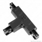 V-Tac Connettore a T 4 Poli Colore Nero - SKU 3524