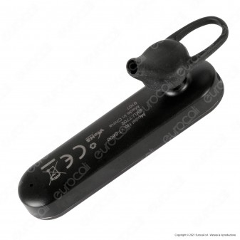 V-Tac VT-6800 Auricolare Bluetooth Headset Colore Nero - SKU 7702