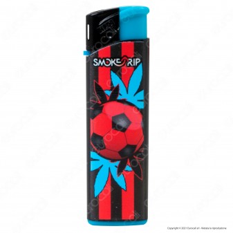SmokeTrip Accendini Elettronici Ricaricabili Fantasia Football - Box