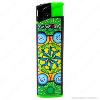 SmokeTrip Accendini Elettronici Ricaricabili Fantasia Mandala - Box