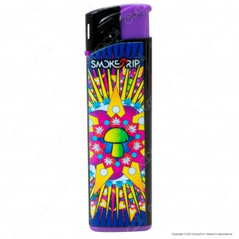 SmokeTrip Accendini Elettronici Ricaricabili Fantasia Mandala - Box