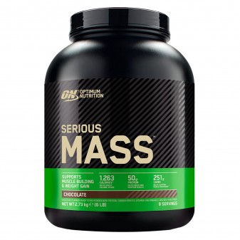 Optimum Nutrition Serious Mass Proteine Whey in Polvere per Sviluppo