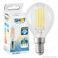 Bot Lighting Shot Lampadina LED E14 4,5W MiniGlobo P45 Filamento Dimmerabile - mod. WLD3004X2D / WLD3004X3D