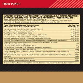 Optimum Nutrition Gold Standard Pre-workout in Polvere con Creatina