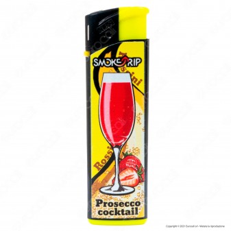 SmokeTrip Accendini Elettronici Ricaricabili Fantasia Prosecco