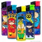 SmokeTrip Accendini Elettronici Ricaricabili Fantasia Fat Heroes 1 - 5 Accendini