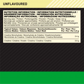 Optimum Nutrition Proteine Calorie e Creatina Serious Mass Cioccolato