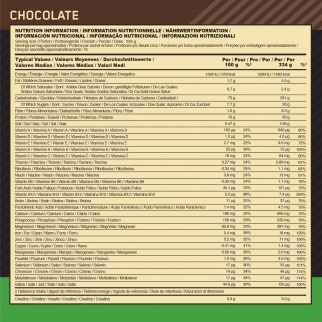 Optimum Nutrition Proteine Calorie e Creatina Serious Mass Cioccolato
