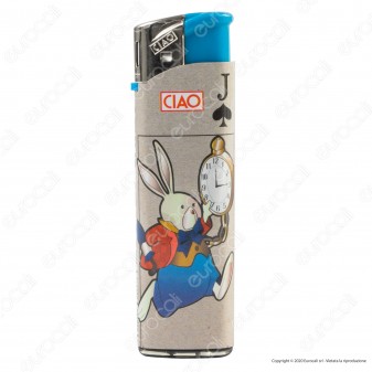 Ciao Accendino Elettronico Fantasia Cards - Serie da 5 Accendini