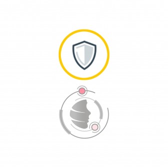 MyMask Pink Hydromask Maschera in Tessuto Lenitiva e Idratante -