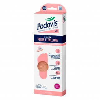 Podovis Solette Piede e Tallone Lady Taglia Unica 36/41 - Confezione