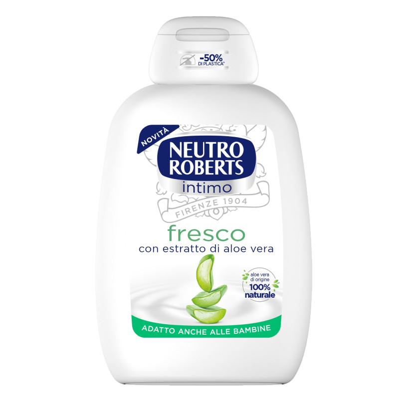 Neutro Roberts Detergente Intimo Fresco con Estratti di Aloe Vera -