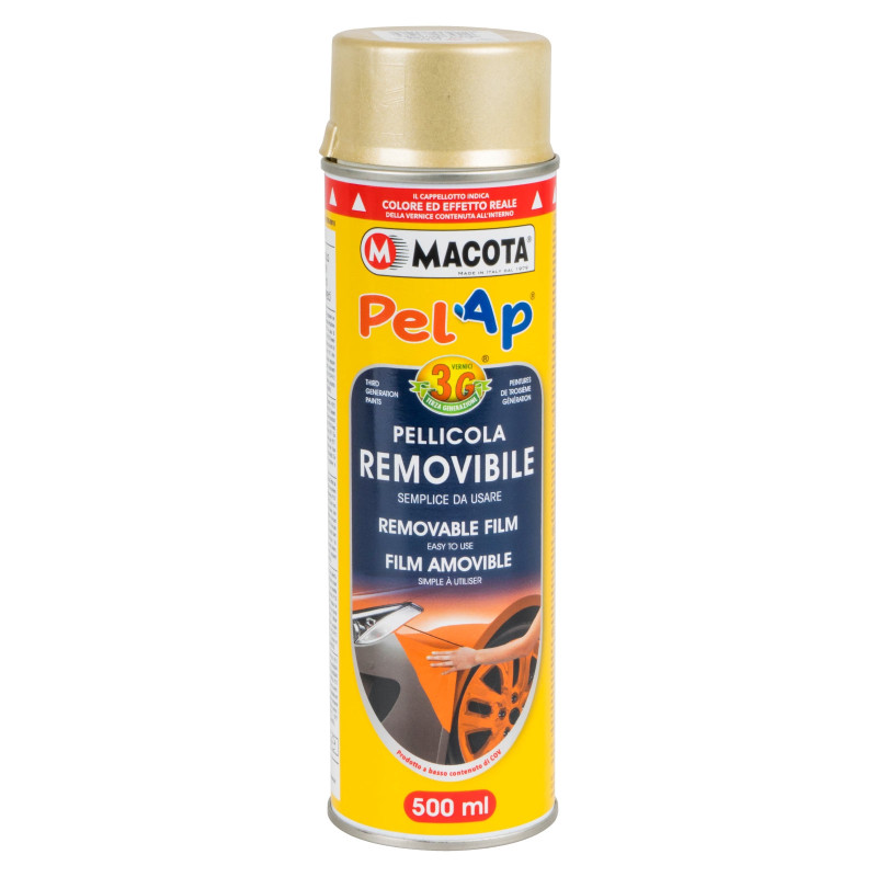 Macota Pelap Pellicola Spray Removibile - Metallizzato Disponibile in 3 Colori