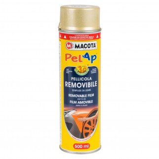 Macota Pelap Pellicola Spray Removibile - Metallizzato Disponibile in 3 Colori