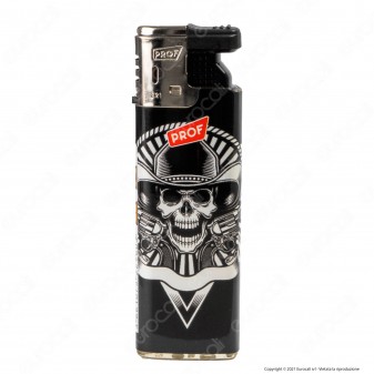 Accendini Turboflame Maxi Prof Skulls - Box da 50 Accendini