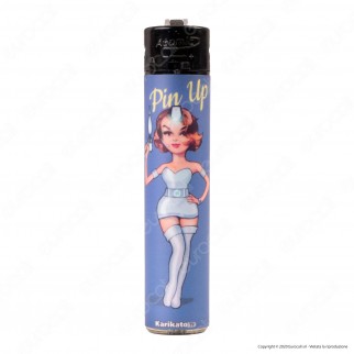 Accendini a Pietrina Atomic Maxi Fantasia Pin Up - Serie da 4