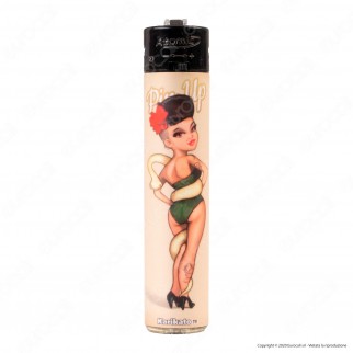 Accendini a Pietrina Atomic Maxi Fantasia Pin Up - Serie da 4