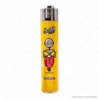 Accendini a Pietrina Atomic Maxi Fantasia Scooter Race - Box da 48