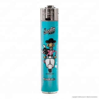 Accendini a Pietrina Atomic Maxi Fantasia Scooter Race - Box da 48