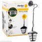 Kanlux RILA 81-PEND Portalampada da Giardino con attacco a Soffitto per Lampadine E27 - mod.23582