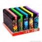 SmokeTrip Accendini Elettronici Ricaricabili Fantasia Fish Invasion - Box da 50 Accendini