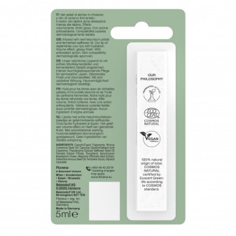 Florena Fermented Skincare Olio Labbra Volumizzante Effetto Gloss