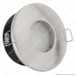 V-Tac VT-787RD Portafaretto Rotondo da Incasso IP54 per Lampadine GU10 e GU5.3 - SKU 3614