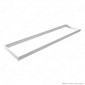 Life Supporto di Montaggio a Soffitto per Pannelli LED 120x30 - Mod. 39.9P034040AW