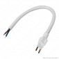 FAI Connettore Flessibile 2 Cavi a Saldare per Striscia LED 220V - mod. 5069/CON
