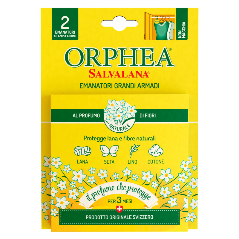 Orphea Salvalana Emanatori Grand Armadi Protegge Lana e Fibre