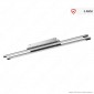 V-Tac VT-7037 Lampada Doppia da Soffitto Wall Light Cromata 36W - SKU 3893