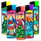 SmokeTrip Accendini Elettronici Ricaricabili Fantasia Stoned Christmas - 5 Accendini