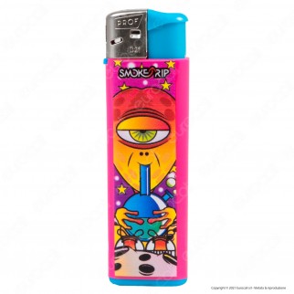 SmokeTrip Color Accendini Elettronici Fantasia Alien - 5 Accendini