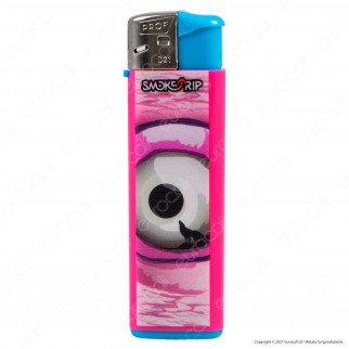 SmokeTrip Color Accendini Elettronici Fantasia Eyes - Box da 50