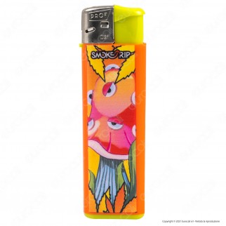 SmokeTrip Color Accendini Elettronici Fantasia Mushroom - Box da 50