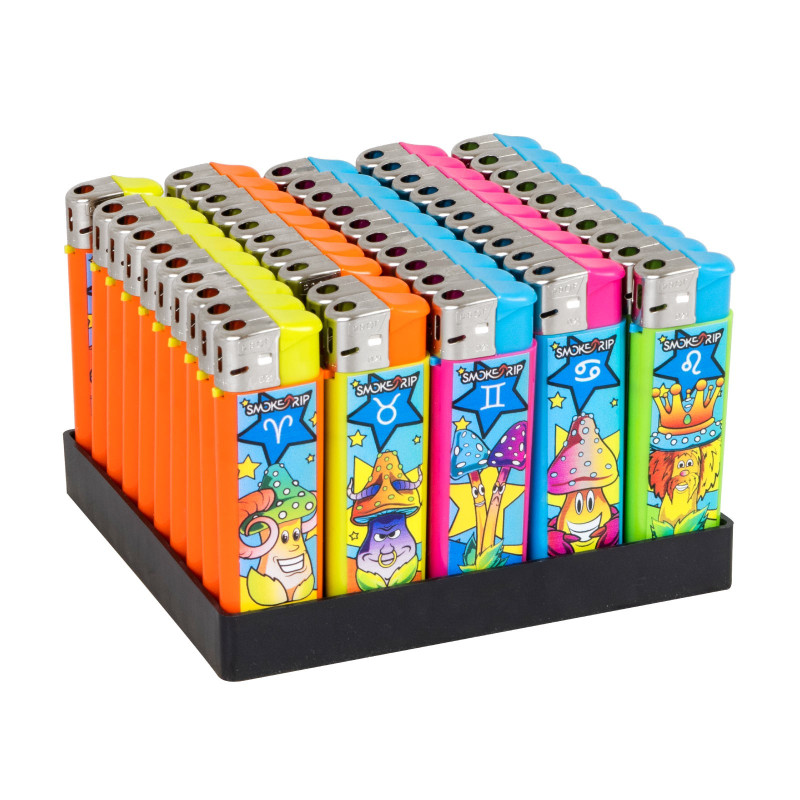 SmokeTrip Color Accendini Elettronici Fantasia Zodiaco 1 - Box da 50